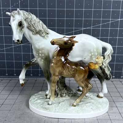 Hutschenreuther GERMAN Pottery HORSES 