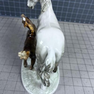 Hutschenreuther GERMAN Pottery HORSES 
