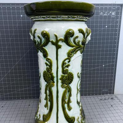 Majolica FERN STAND Jardinière Pedestal