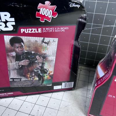 (2) Star Wars Puzzles In Collector Tins