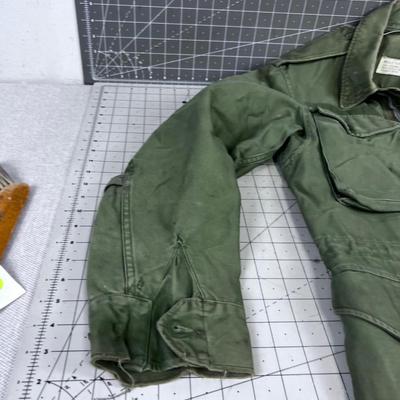 MEN'S M 1951 Field Jacket US ARMY Size Reg Extra Small 