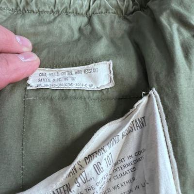 MEN'S M 1951 Field Jacket US ARMY Size Reg Extra Small 