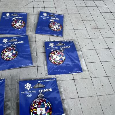 World of Flags Charms. SALT LAKE 2002 OLYMPICS