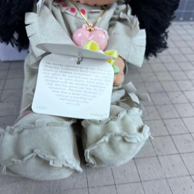 PRECIOUS Moments Last Forever - Wannie Native American Doll with Original Box.