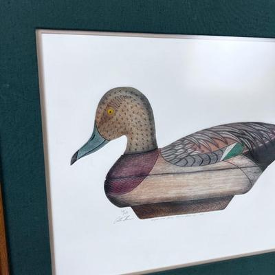 Pair of Decoy Duck Prints, Limited Edition