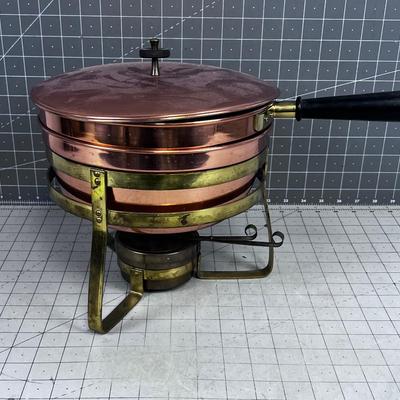 Copper Chaffing Dish 