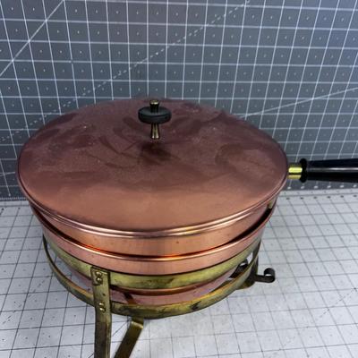 Copper Chaffing Dish 
