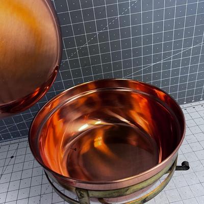 Copper Chaffing Dish 