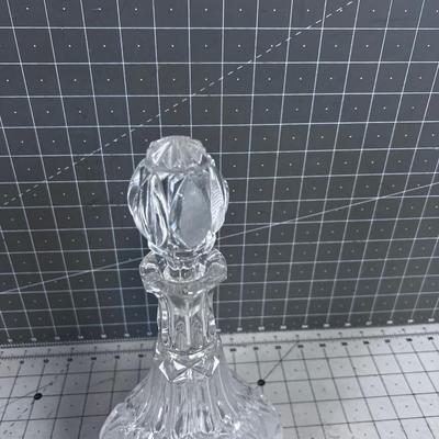 Crystal Decanter with Topper