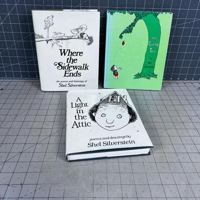 3 BOOKS by Shel Silverstein 