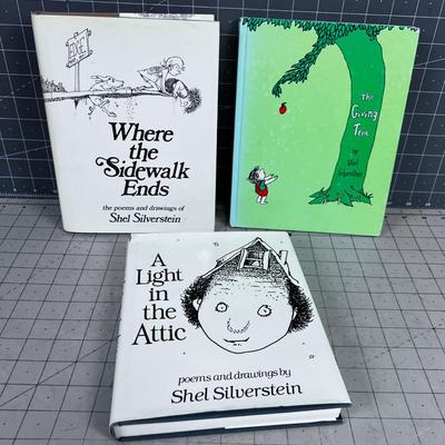3 BOOKS by Shel Silverstein 
