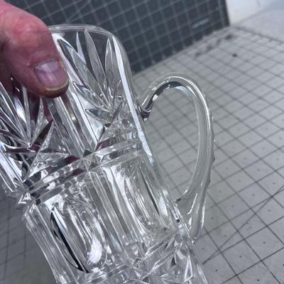 Crystal Pitcher NICE! 