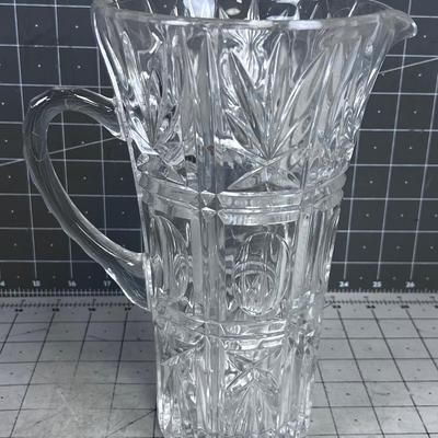 Crystal Pitcher NICE! 