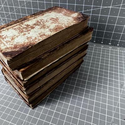 Plutarch's Lives Six Volume Set Dated 1805