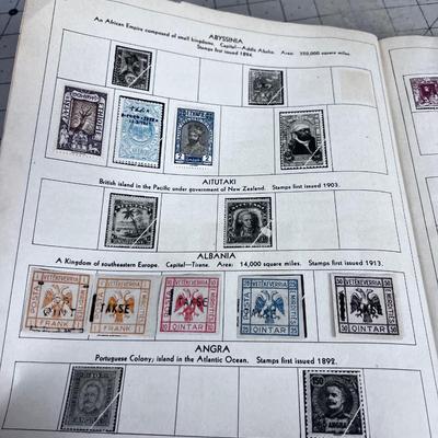 PARAGON Stamp Album - Collectible Stamps Made in 1931 