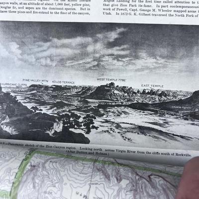OMG Becky! This is ZIONS National Park Date 1936 