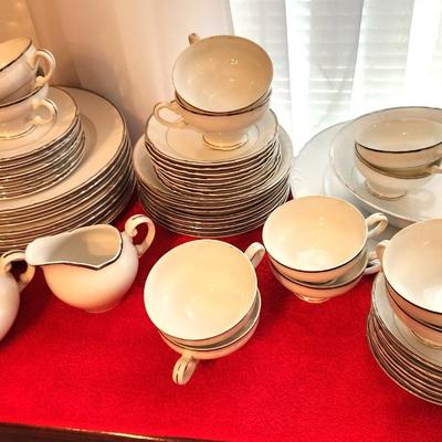 Lot #83 Set of vintage Mid Century China - 53 pieces - 