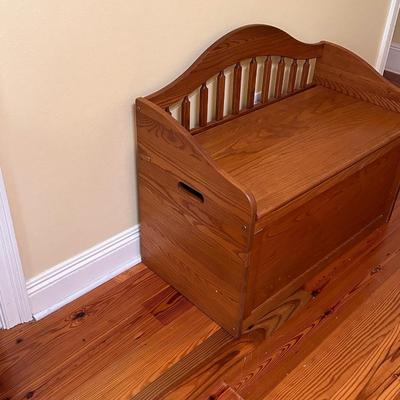LITTLE FOLKS ~ Solid Wood Toy Box
