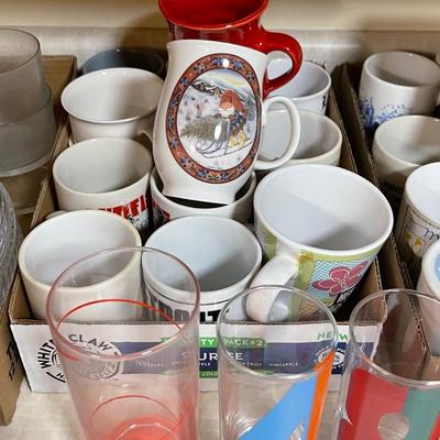 K4-Mugs and Vintage Glassware