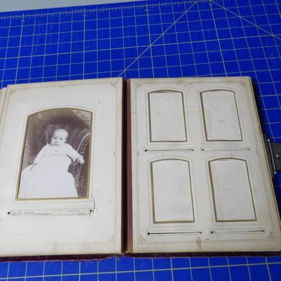 Antique Photo Album with Photos