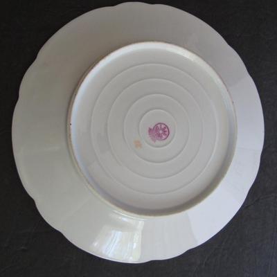 Antique Portrait Plate, LS&S Carlsbad Austria