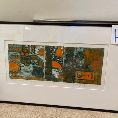 H12-Framed art by Timothy Ray