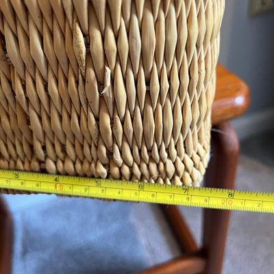 Large Woven “French Market Tote”
