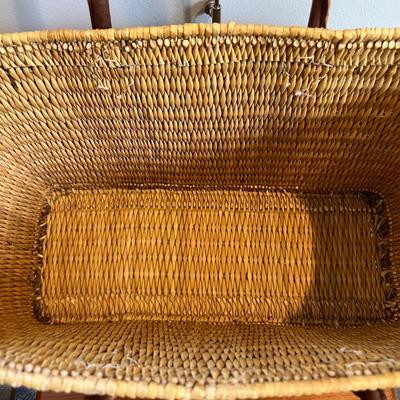 Large Woven “French Market Tote”