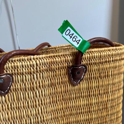 Large Woven “French Market Tote”