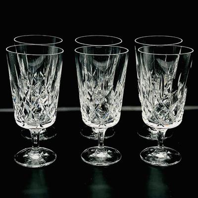 GORHAM CRYSTAL ~ King Edward ~ Set Of Six (6) Iced Tea Glasses