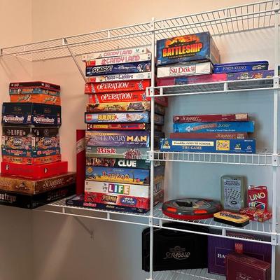 Wanna Play? ~ Whole Closet Full ~ Over 40 Games