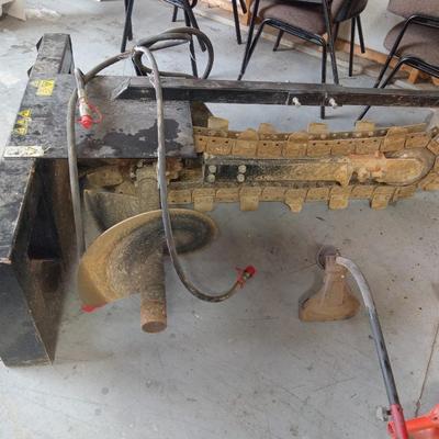 Skidsteer Trencher Attachment