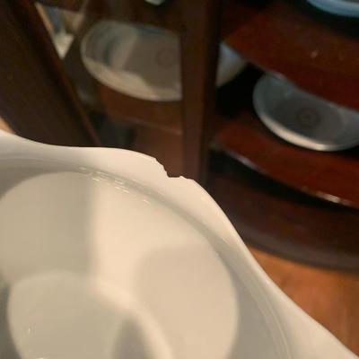 64 Piece Limoge China - Platters Plates Cream Sugar +++