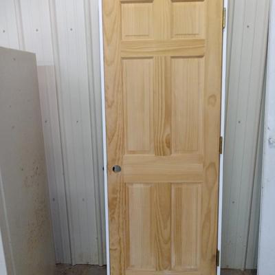 Wood interior door