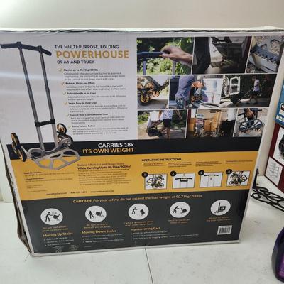 UpCart Lift Stair-Climbing Hand Truck Portable Foldable New in Box