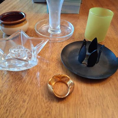 6 pc Candle holder lot