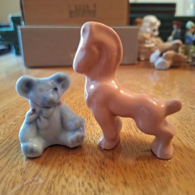Horse and Teddy Bear Figurine