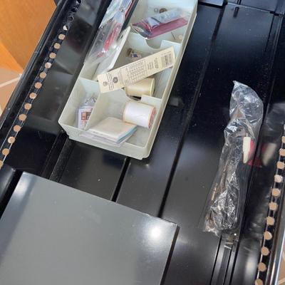 P8-Small 2 drawer filing cabinet and fan