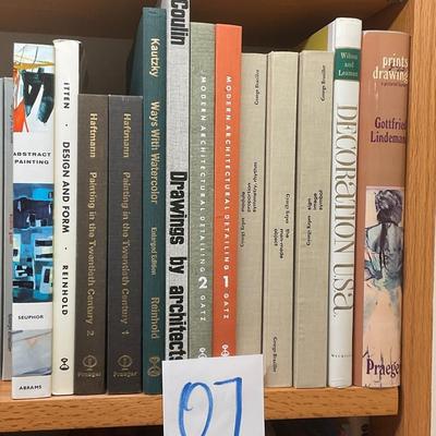 O7-Misc Art and Architecture Books