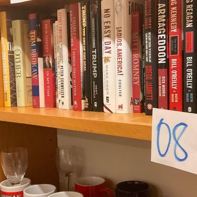 O8-Large Book Lot