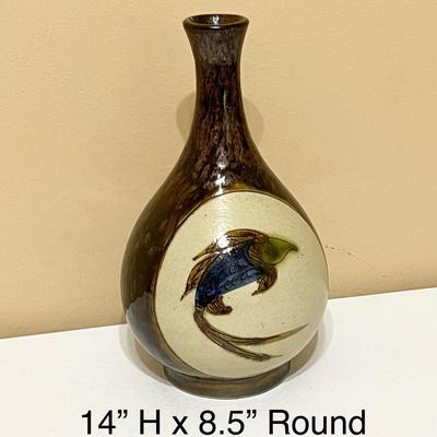 Trio (3) Glazed Pottery