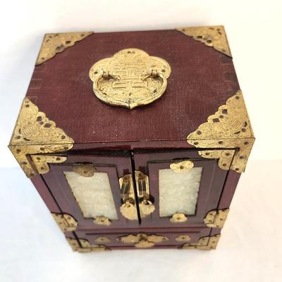 Lot #110 Asian Style Jewelry Box - 