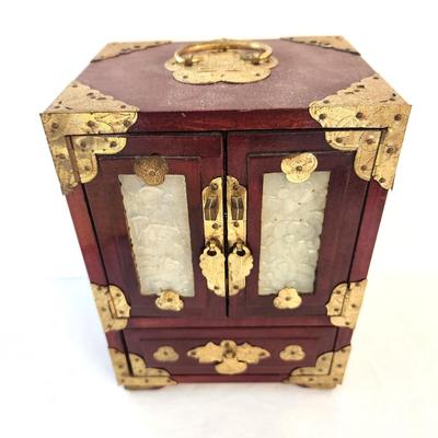 Lot #110 Asian Style Jewelry Box - 
