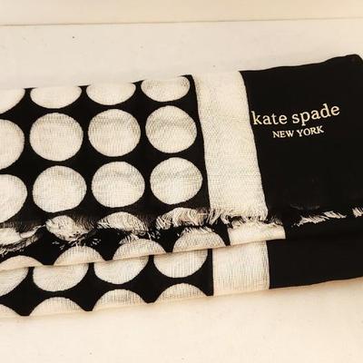 Lot #113 New with Tags Kate Spade Oblong Scarf