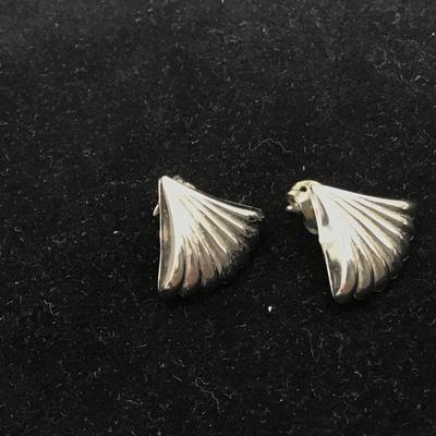 925 Shell Earrings