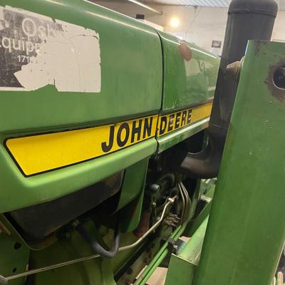 1986 JOHN DEERE 75 1050 3 POINT TRACTOR