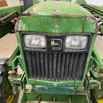 1986 JOHN DEERE 75 1050 3 POINT TRACTOR