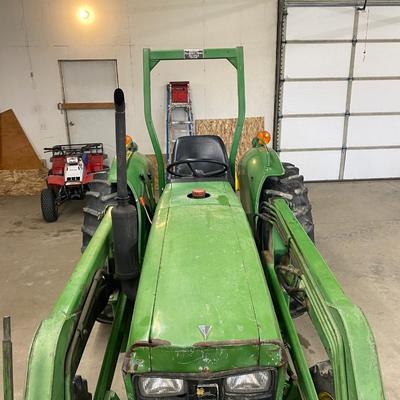 1986 JOHN DEERE 75 1050 3 POINT TRACTOR