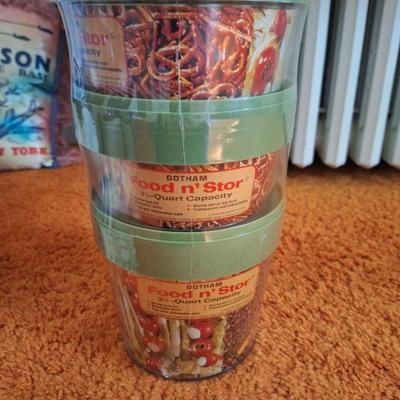 3 pc Storage canister NOS