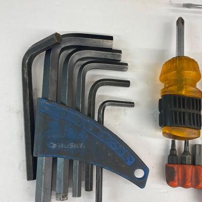 Handy Screw Drivers and Allen Wrenches